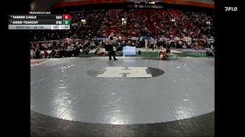 3A 165 lbs Quarterfinal - Aiden Yearout, St. Maries vs Tanner Cagle, Nampa Christian