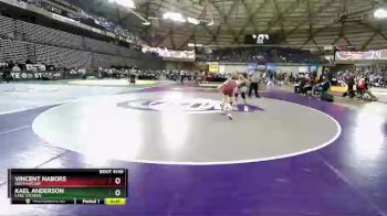 4A 132 Cons. Round 1 - Vincent Nabors, South Kitsap vs Kael Anderson, Lake Stevens