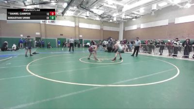 132 lbs Champ. Round 3 - Daniel Campos, La Quinta vs Sebastian Uribe, Chino Hills