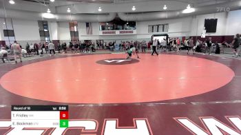 197 lbs Round Of 16 - Travis Fridley, Virginia Military Institute vs Evan Bockman, Utah Valley