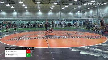 46 lbs Quarterfinal - Myles McGinnis-Lard, Iowa Hammers vs Madison Williams, Super Chargers