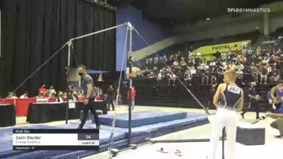 Zach Snyder - High Bar, Emerge Academy - 2021 USA Gymnastics Development Program National Championships