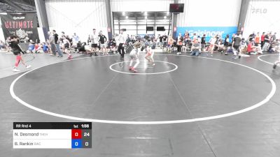 68 lbs Rr Rnd 4 - Noah Desmond, The Hunt Wrestling Club vs Braxton Rankin, Seagull Wrestling Club