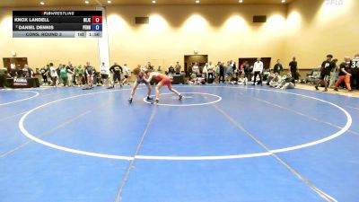 138 lbs Champ. Round 3 - Knox Landell, New Jersey vs Daniel Dennis, Pennsylvania