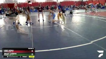 120-121 lbs Round 2 - Udey Kohli, Oswego East vs Brady Ahrens, Random Lake