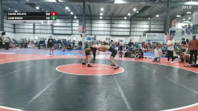 150 lbs Allday - Caleb Zelaya, WAXHAW WRESTLING vs Liam Ewan, PINECREST