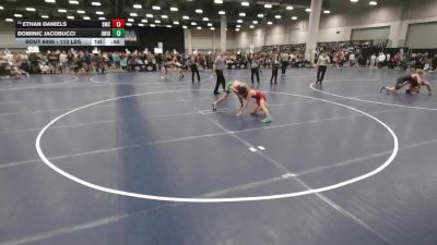 110 lbs Champ. Rd Of 16 - Ethan Daniels, Spartan Mat Club vs Dominic Jacobucci, Ohio