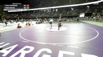 Champ. Round 1 - Josie Becker, Dell Rapids vs Kyra Tostenson, Milbank