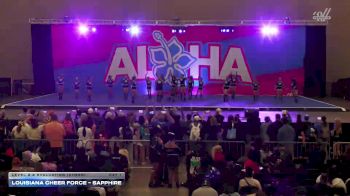 Louisiana Cheer Force - Sapphire [2025 L2.2 Evaluation (Cheer) Day 1] 2025 Aloha Baton Rouge Showdown