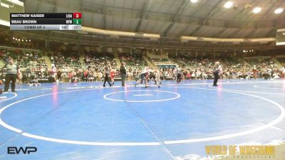 157 lbs Consi Of 4 - Matthew Kaiser, Legacy Dragons vs Beau Brown, Willard Youth Wrestling