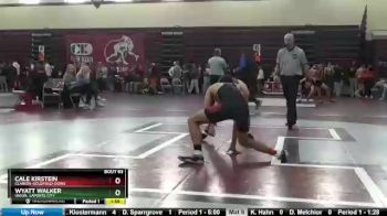 138 lbs Round 1 - Cale Kirstein, Clarion-Goldfield-Dows vs Wyatt Walker, Union, LaPorte City