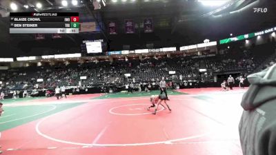 75 lbs Cons. Round 2 - Blaize Crowl, EWO3 vs Ben Steiner, TBG1