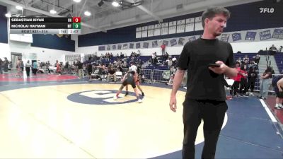 114 lbs Cons. Semi - Sebastian Kiyan, Mantanona TC vs Nicholai Hayman, Mantanona TC