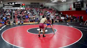 172 lbs Cons. Round 4 - Jonah Bosch, Beaver County Christian School vs Pascal Laporte, North East Hs