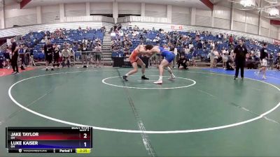 165 lbs Cons. Round 4 - Jake Taylor, OH vs Luke Kaiser, OH