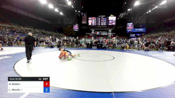127 lbs Cons 32 #2 - Ava Babbs, Illinois vs London Woods, Texas