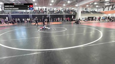 58-63 lbs Round 4 - James Dilla, Southwest Timberwolves vs Shailynn Danner, Jackson County