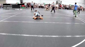 126 lbs Round 1 (6 Team) - Riley Bernash, Upstate Uprising vs Carlo Salinas, Revival