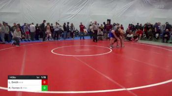 140 lbs Quarterfinal - Levi Smith, New Oxford vs Robert Forren II, Stanaford
