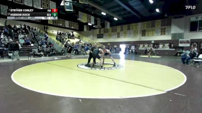 215 lbs 3rd Place Match - Hudson Koch, McQueen vs Stryker Conley, Frontier