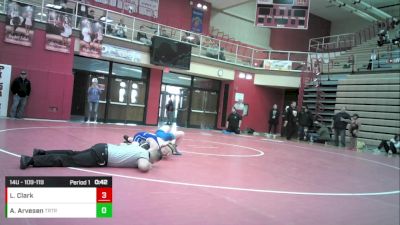 14U - 100-107 Champ. Round 2 - Heath Spin, Warrior Wrestling Club vs Cannon Williams