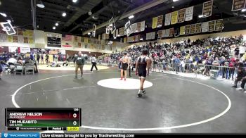 138 lbs Champ. Round 1 - Tim Murabito, Los Gatos vs Andrew Nelson, Palm Desert