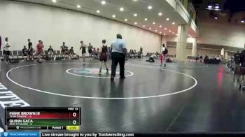 106 lbs Round 7 (10 Team) - Quinn Gaca, Ohio Titan Red vs Mark Brown III, Team Dynamic