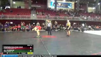 220 lbs Round 4 (8 Team) - Eli Franklin, Smith Center vs Stephen Sullivan-Diaz, Lincoln Southeast