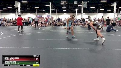 165 lbs Round 3 (6 Team) - Seth Wayland, Validus WC vs Gabe Tosto, Orchard South WC