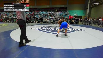 215 lbs Round Of 32 - Thomas Rains, Bingham vs Satoshi Davis, Slam