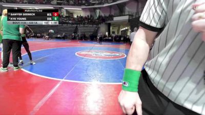 132-1A Quarterfinal - Kye Young, Dublin vs Sawyer Seebeck, Wesleyan