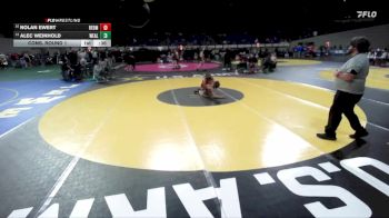 5A Boys 113 lbs Cons. Round 1 - Nolan Ewert, Redmond Boys vs Alec Weinhold, West Albany Boys