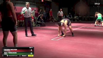 215 lbs Round 1 - Indy Ferguson, Lisbon vs Tayden Nguyen, Harrisburg