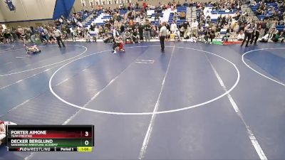 70 lbs Cons. Round 4 - Decker Berglund, Sanderson Wrestling Academy vs Porter Aimone, Team Prestige