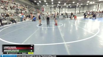 119 lbs 3rd Place Match - Joseph Mason, Big Cat Wrestling Club vs Brenden Holstad, Mat Demon Wrestling Club