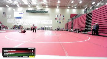 120 lbs Cons. Round 2 - Caden Campo, Marist vs Haydn Nutt, Dundee