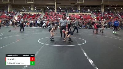 76 lbs Champ. Round 2 - Lance Vigil, Pomona Elite vs Thomas Steinkirchner, SlyFox Wrestling Academy