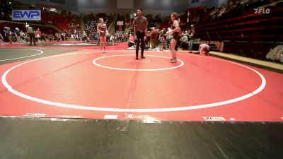 117 lbs Rr Rnd 4 - Bailey Morgan, Skiatook Youth Wrestling vs Addisyn Bunch, Claremore Wrestling Club