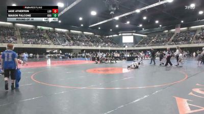 70 lbs Round Of 16 - Jase Atherton, Lewistown vs Mason Falcone, King Of Prussia