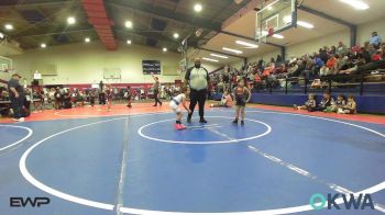 55 lbs Rr Rnd 2 - Laylen Parish, Wagoner Takedown Club vs Kamrei Downing, Berryhill Wrestling Club