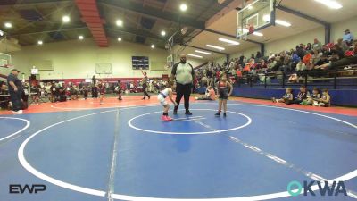 55 lbs Rr Rnd 2 - Laylen Parish, Wagoner Takedown Club vs Kamrei Downing, Berryhill Wrestling Club