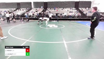 152-H2 lbs Semifinal - Jake Walsh, CJA vs Joshua Joubert, North Hunterdon