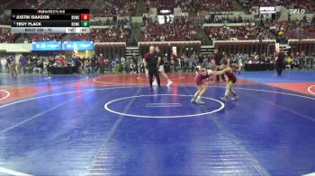 70 lbs Cons. Round 1 - Justin Isakson, Billings Wrestling Club vs Troy Flack, Bozeman Wrestling Club