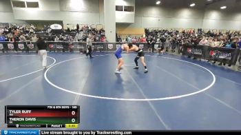 165 lbs Cons. Round 3 - Tyler Ruff, MN vs Theron Davis, OK
