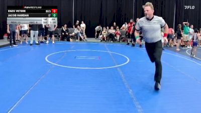 95 lbs Round 2 (4 Team) - Jacob Hamdan, Cordoba Trained vs Enzo Vetere, Mat Assassins