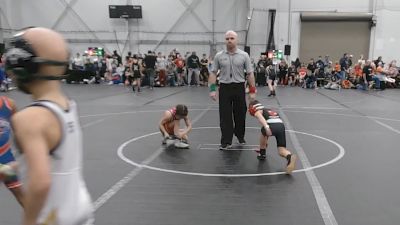 56 lbs Round 1 (4 Team) - Lucy Milgrim, Team PA/USA vs Anthony Schiavello, West Essex