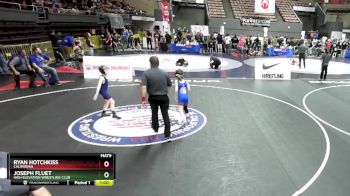 63 lbs Cons. Round 3 - Joseph Fluet, High Elevation Wrestling Club vs Ryan Hotchkiss, California