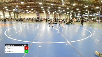 100 lbs Consi Of 32 #2 - Layne Foster, NY vs Gabriel Perez, NH