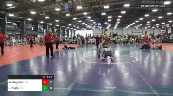 120 lbs Prelims - William Angelozzi, Felix Wrestling Academy vs Logan Pugh, Team Utah Arches