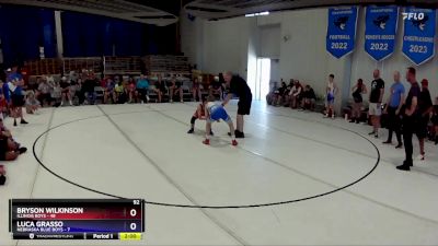 92 lbs Finals (2 Team) - Alex Lapitan, Illinois Boys vs Paxton Terry, Nebraska Blue Boys